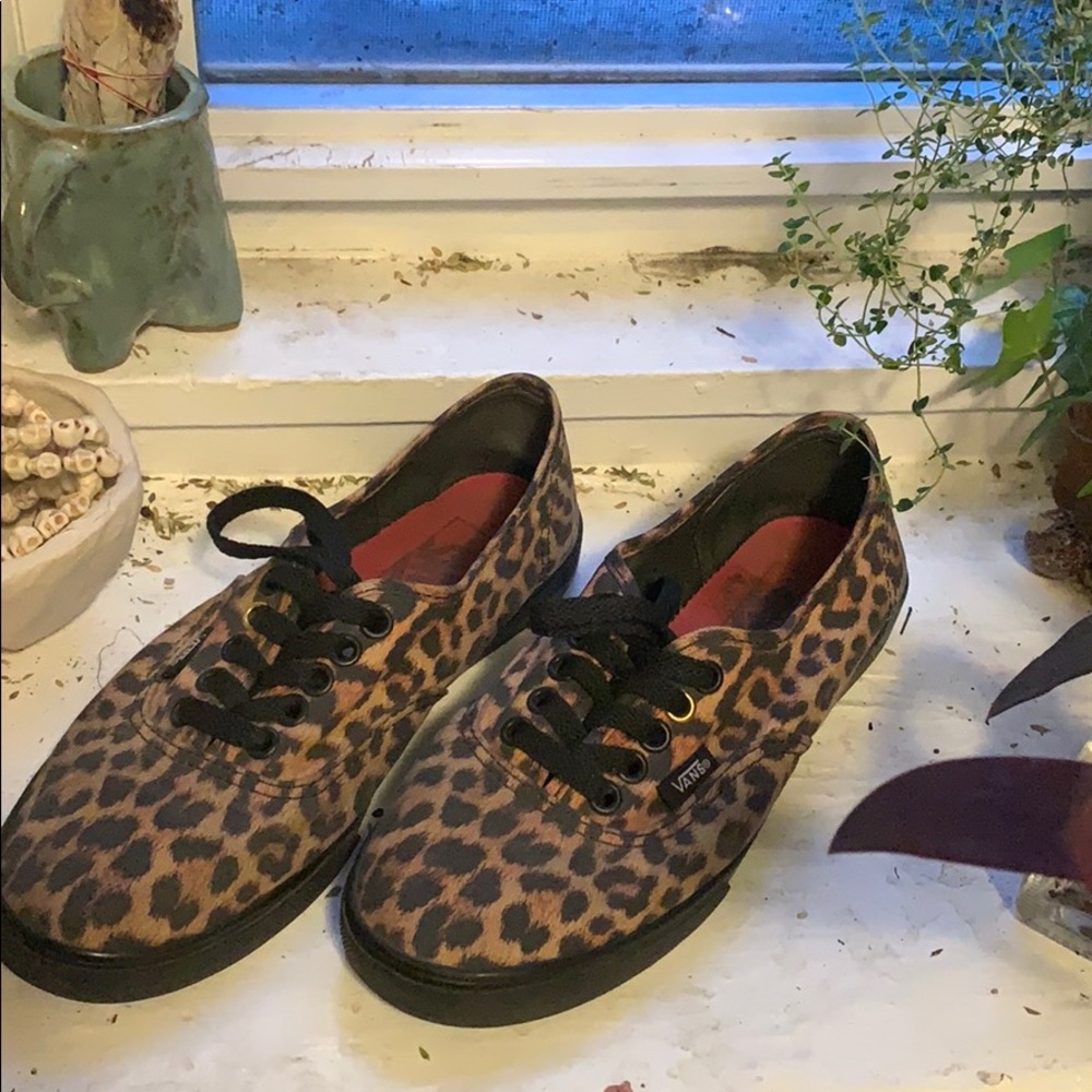 Leopard vans